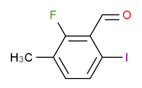 2-Fluoro-6-iodo-3-methylbenzaldehyde