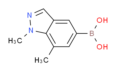 1,7-Dimethyl-1H-indazole-5-boronic acid