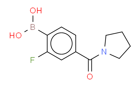 2-Fluoro-4-(pyrrolidinylcarbonyl)phenylboronic acid