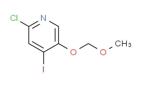 2-Chloro-4-iodo-5-(methoxymethoxy)pyridine