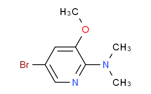 5-Bromo-2-(dimethylamino)-3-methoxypyridine