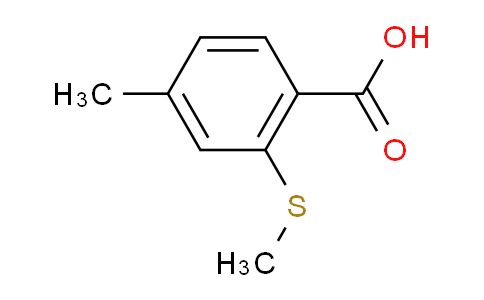 4-Methyl-2-(methylsulfanyl)benzoic acid