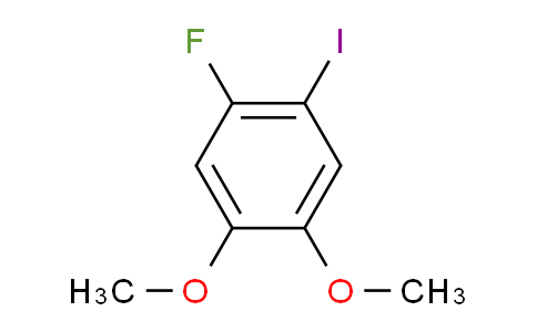 1-Fluoro-4,5-dimethoxy-2-iodobenzene