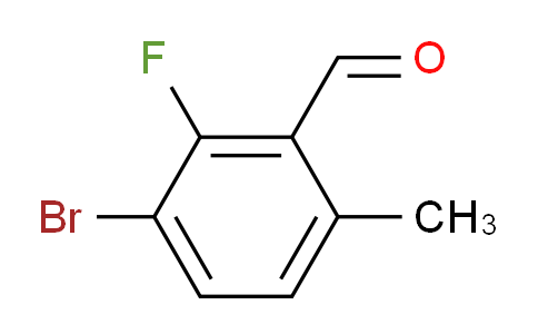 3-bromo-2-fluoro-6-methylbenzaldehyde
