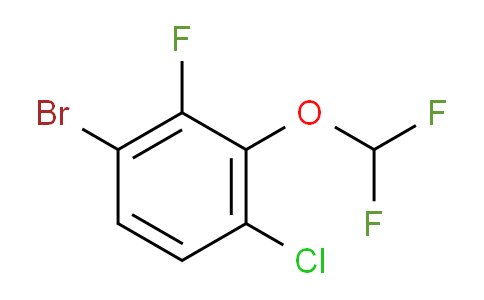 1-Bromo-4-chloro-3-(difluoromethoxy)-2-fluorobenzene