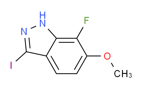 7-Fluoro-3-iodo-6-methoxy-1H-indazole