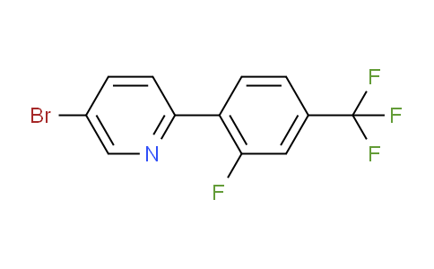 5-Bromo-2-(2-fluoro-4-(trifluoromethyl)phenyl)pyridine