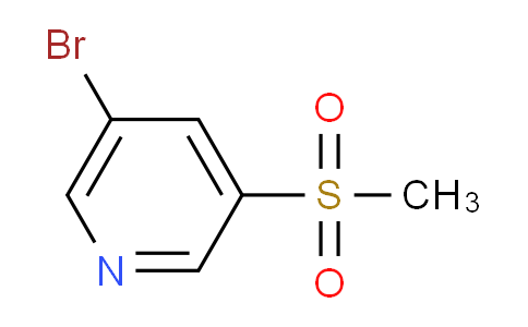 5-Bromo-3-methylsulfonylpyridine