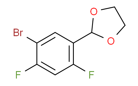 1,3-Dioxolane, 2-(5-bromo-2,4-difluorophenyl)-