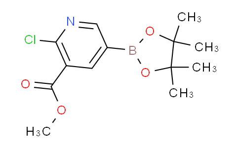 Methyl 2-chloro-5-(4,4,5,5-tetramethyl-1,3,2-dioxaborolan-2-yl)nicotinate