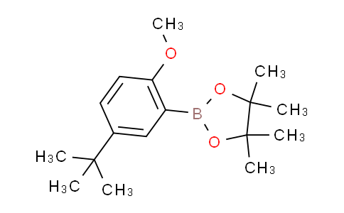 2-(5-(tert-butyl)-2-methoxyphenyl)-4,4,5,5-tetramethyl-1,3,2-dioxaborolane