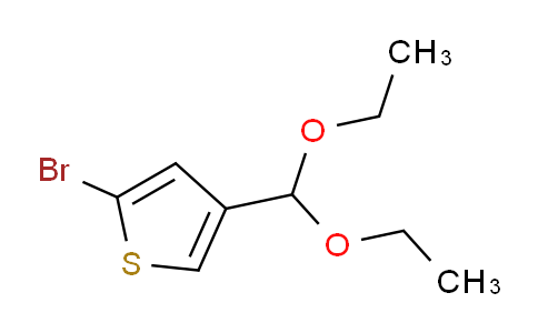 2-bromo-4-(diethoxymethyl)thiophene