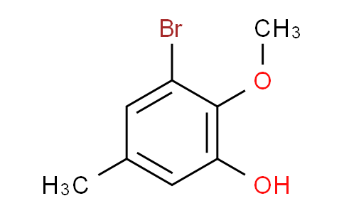 3-Bromo-2-methoxy-5-methylphenol