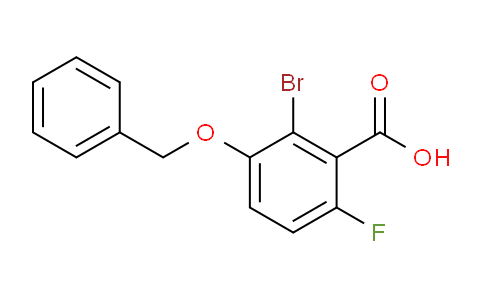 2-Bromo-3-(benzyloxy)-6-fluorobenzoic acid