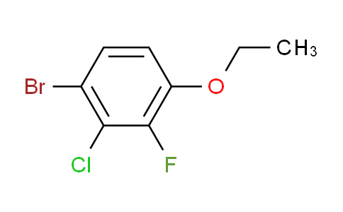 1-溴-2-氯-4-乙氧基-3-氟苯