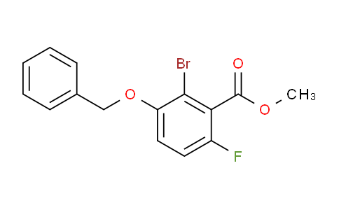 Methyl 2-bromo-3-(benzyloxy)-6-fluorobenzoate