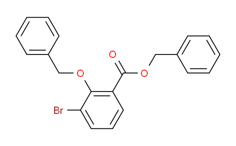 Benzyl 2-(benzyloxy)-3-bromobenzoate