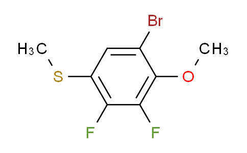 (5-Bromo-2,3-difluoro-4-methoxyphenyl)(methyl)sulfane
