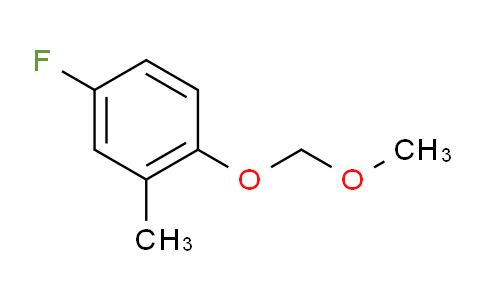 4-Fluoro-1-(methoxymethoxy)-2-methylbenzene