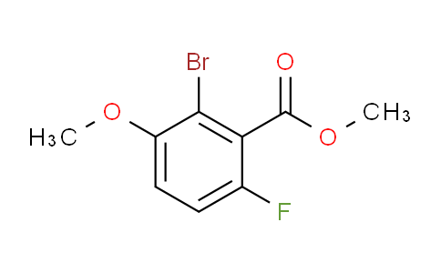 Methyl 2-bromo-6-fluoro-3-methoxybenzoate