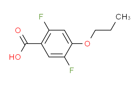 2,5-Difluoro-4-propoxybenzoic acid
