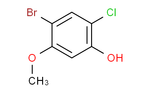 4-Bromo-2-chloro-5-methoxyphenol