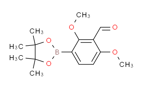 2,6-Dimethoxy-3-(4,4,5,5-tetramethyl-1,3,2-dioxaborolan-2-yl)benzaldehyde