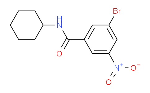 N-环己基-3-溴-5-硝基苯甲酰胺