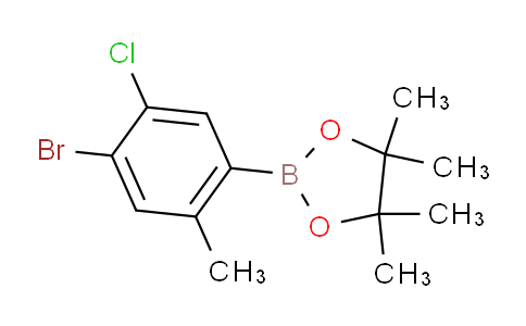 2-(4-Bromo-5-chloro-2-methylphenyl)-4,4,5,5-tetramethyl-1,3,2-dioxaborolane