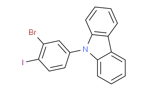 9-(3-Bromo-4-iodophenyl)-9H-carbazole