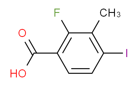 2-Fluoro-4-iodo-3-methylbenzoic acid