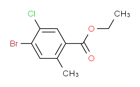 Ethyl 4-bromo-5-chloro-2-methylbenzoate