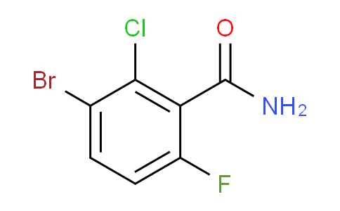 3-Bromo-2-chloro-6-fluorobenzamide