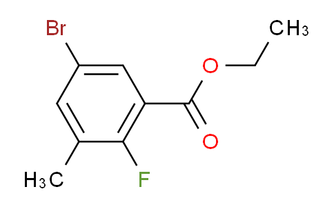 Ethyl 5-bromo-2-fluoro-3-methylbenzoate