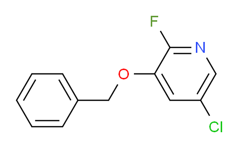 3-(Benzyloxy)-5-chloro-2-fluoropyridine