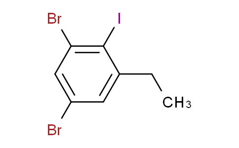 1,5-Dibromo-3-ethyl-2-iodobenzene