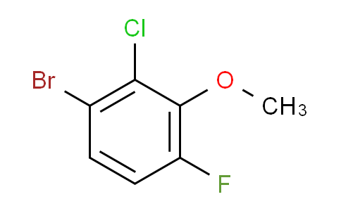 1-Bromo-2-chloro-4-fluoro-3-methoxybenzene