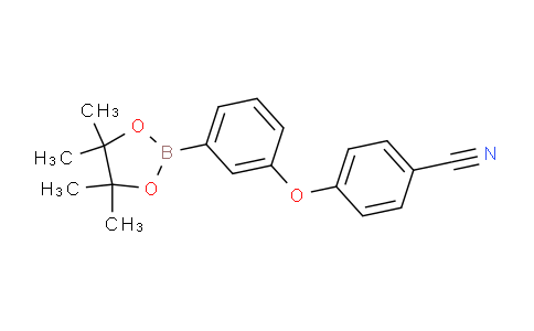4-(3-(4,4,5,5-Tetramethyl-1,3,2-dioxaborolan-2-yl)phenoxy)benzonitrile