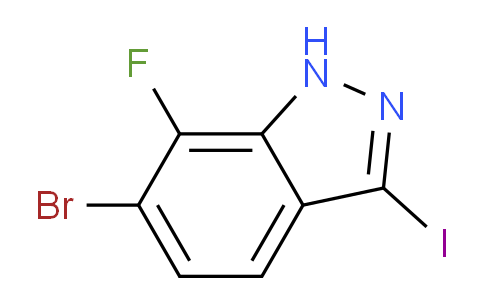 6-Bromo-7-fluoro-3-iodo-1H-indazole