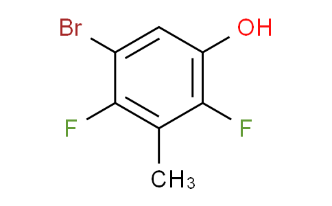 5-Bromo-2,4-difluoro-3-methylphenol
