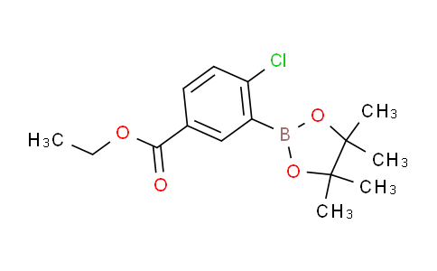Ethyl 4-chloro-3-(4,4,5,5-tetramethyl-1,3,2-dioxaborolan-2-yl)benzoate
