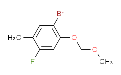1-Bromo-4-fluoro-2-(methoxymethoxy)-5-methylbenzene