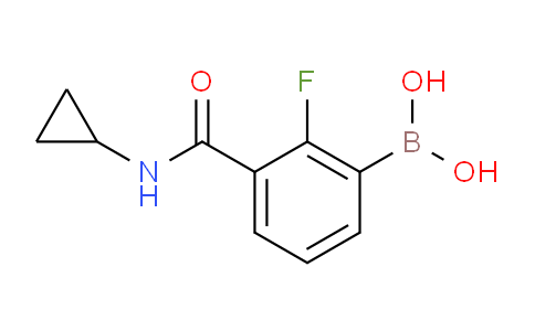 3-(Cyclopropylcarbamoyl)-2-fluorophenylboronic acid
