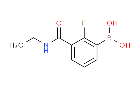 3-(乙基氨基甲酰基)-2-氟苯基硼酸