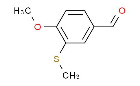4-Methoxy-3-(methylthio)benzaldehyde