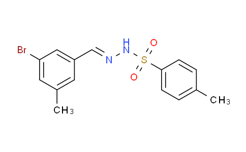 N'-(3-bromo-5-methylbenzylidene)-4-methylbenzenesulfonohydrazide