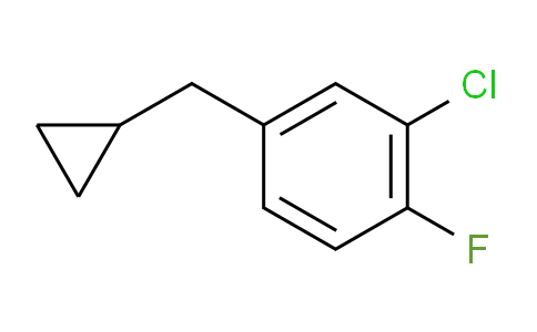 2-Chloro-4-(cyclopropylmethyl)-1-fluorobenzene