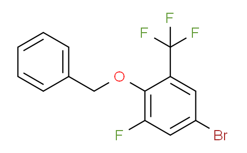 2-(Benzyloxy)-5-bromo-1-fluoro-3-(trifluoromethyl)benzene