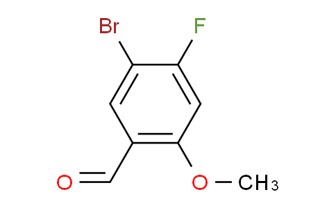 5-Bromo-4-fluoro-2-methoxybenzaldehyde