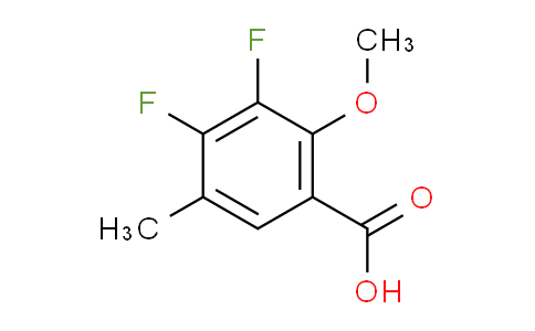 3,4-Difluoro-2-methoxy-5-methylbenzoic acid